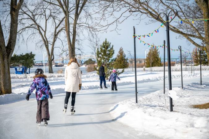 On average how often do you visit the Sault Ste. Marie waterfront during the winter months (e.g. November to March)?