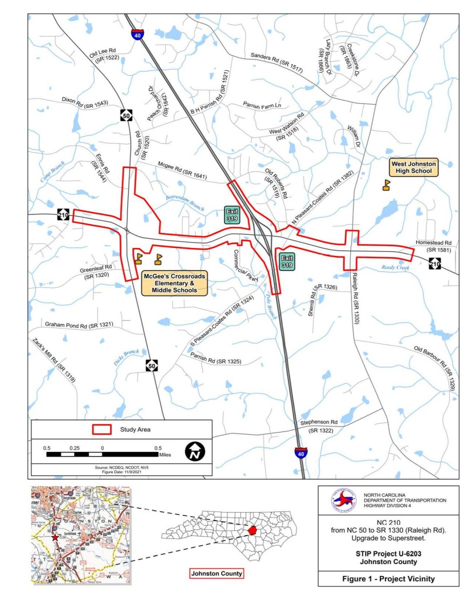 U-6203: N.C. 210 Improvements - Johnston County - PublicInput