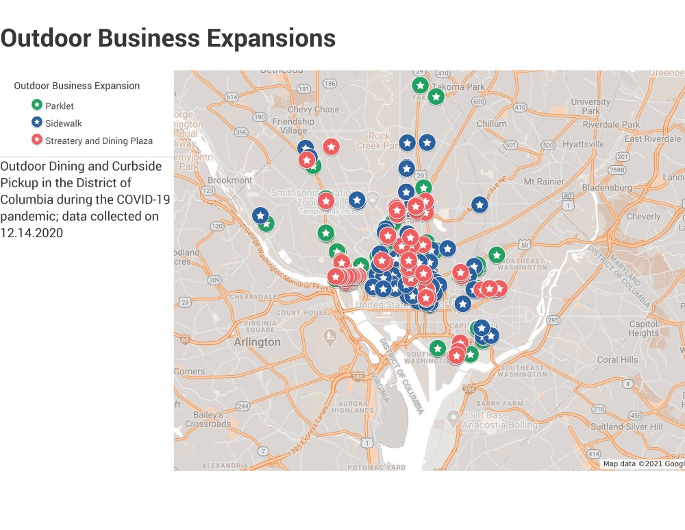 Outdoor Business Expansions Map