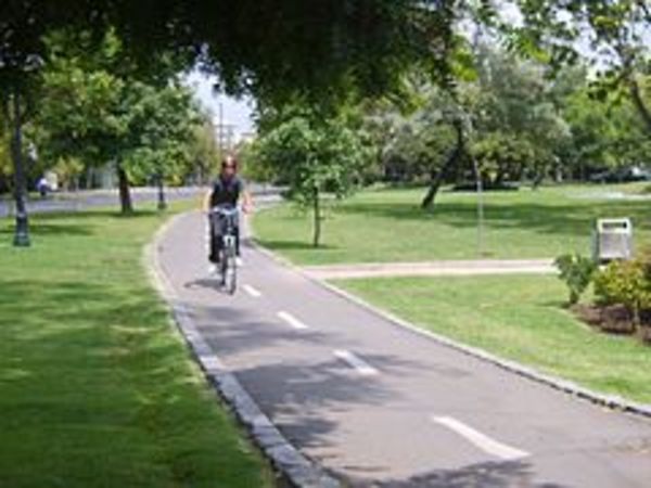 Develop a bikeway from along existing Downs Blvd to Lafreniere Park