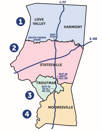 Where do you live? Select the closest area listed on the map.