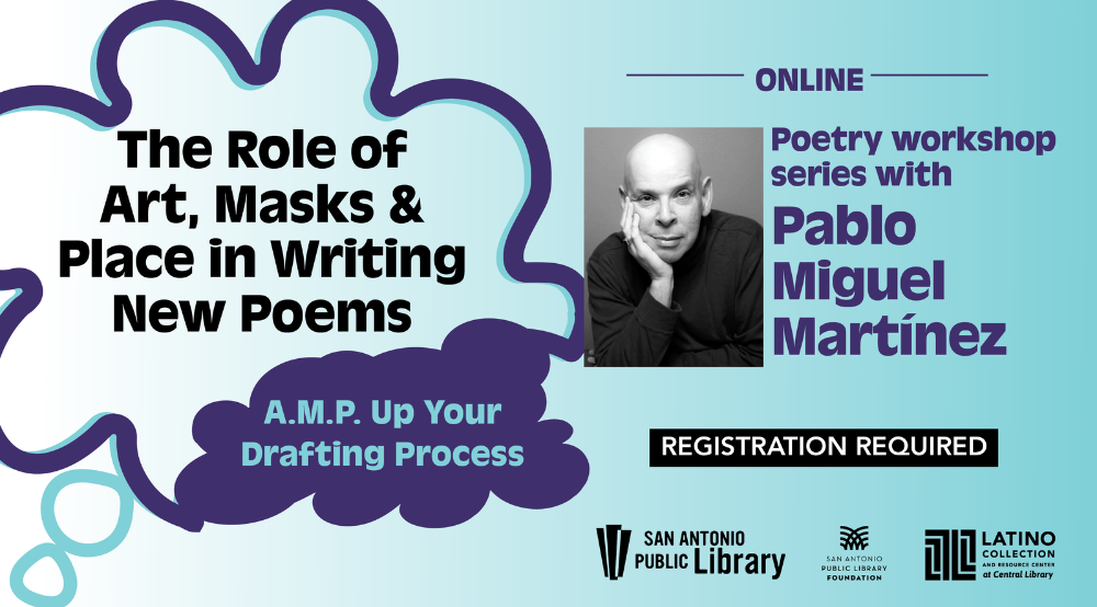 The role of art, masks, and place in writing new poems