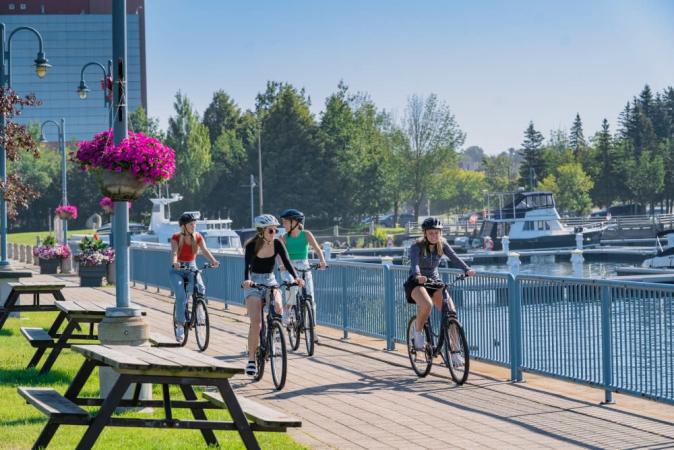 On average how often do you visit the Sault Ste. Marie waterfront?