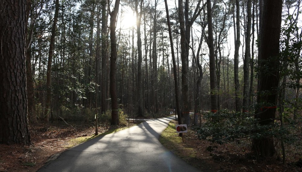 Crowder County Park paved trail