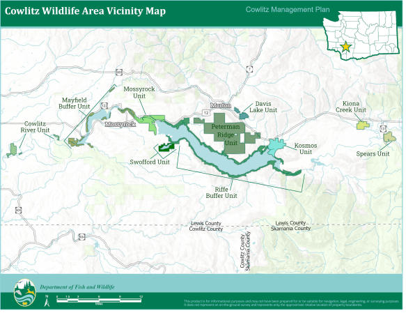 Which units of the Cowlitz Wildlife Area have you visited in the last twelve months? Select all that apply.