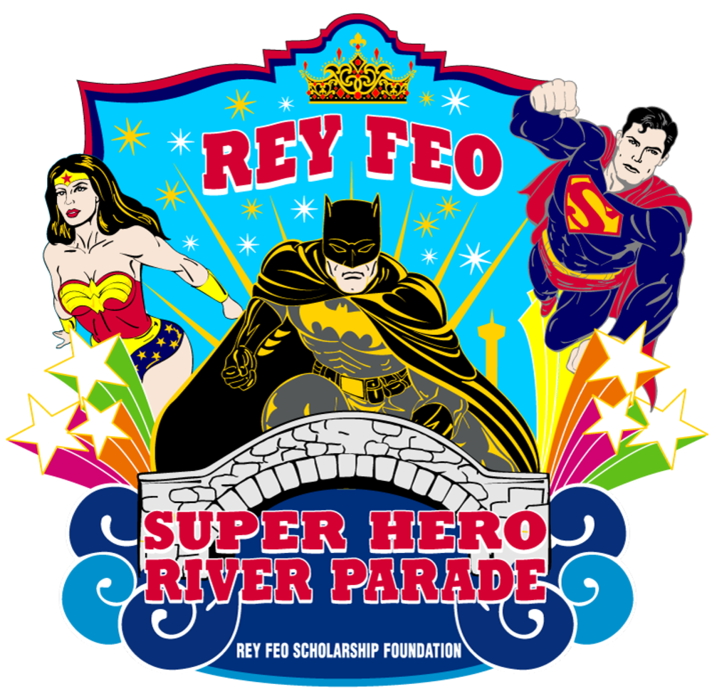 Rey Feo Superhero River Parade