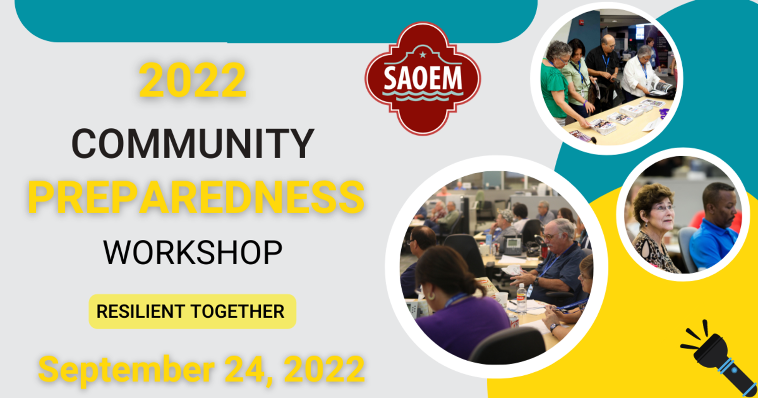 Featured image for Community Preparedness Workshop - 2022 - San Antonio Office of Emergency Management