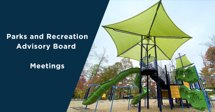 Featured background image for Parks, Greenways, and Recreation Advisory Board Meetings