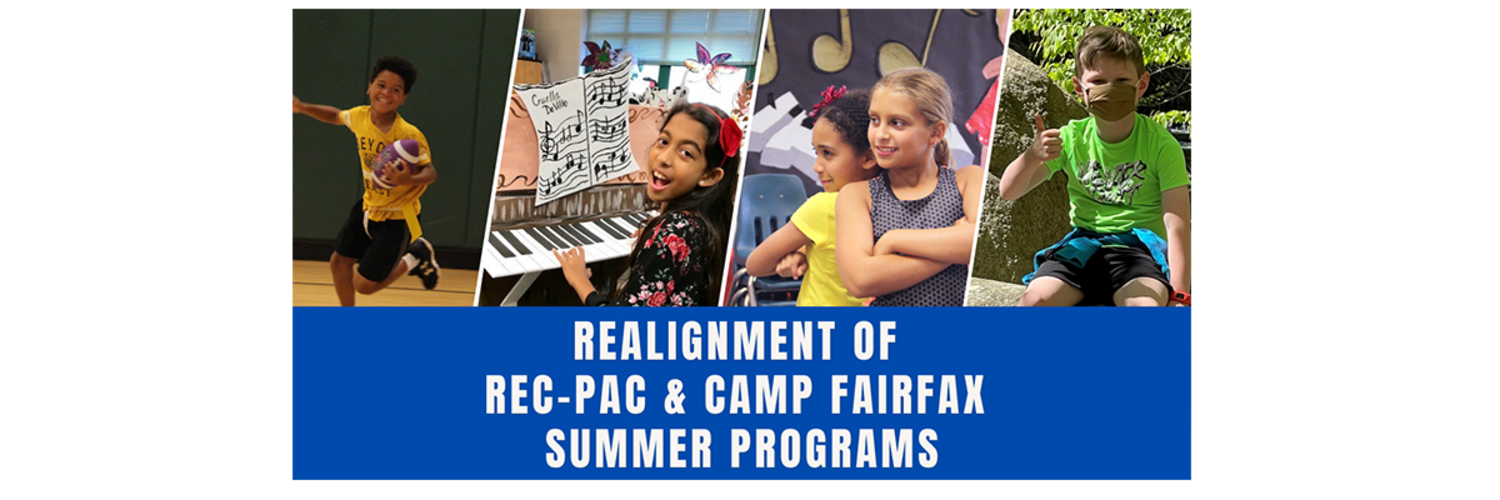 Featured image for Realignment of Rec-PAC & Camp Fairfax Summer Programs