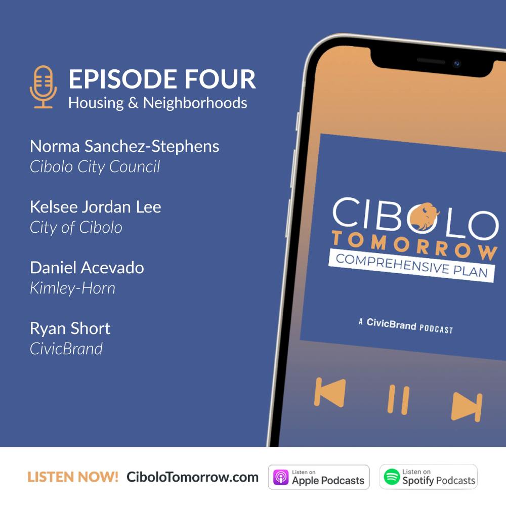 Advertisement for Episode 4 of the  Cibolo Podcast