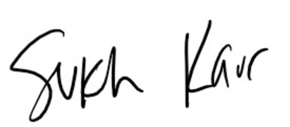 Councilwoman Kaur's Signature