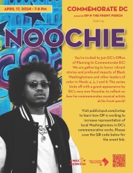 COMMEMORATE DC presents OP @ The Front Porch featuring NOOCHIE