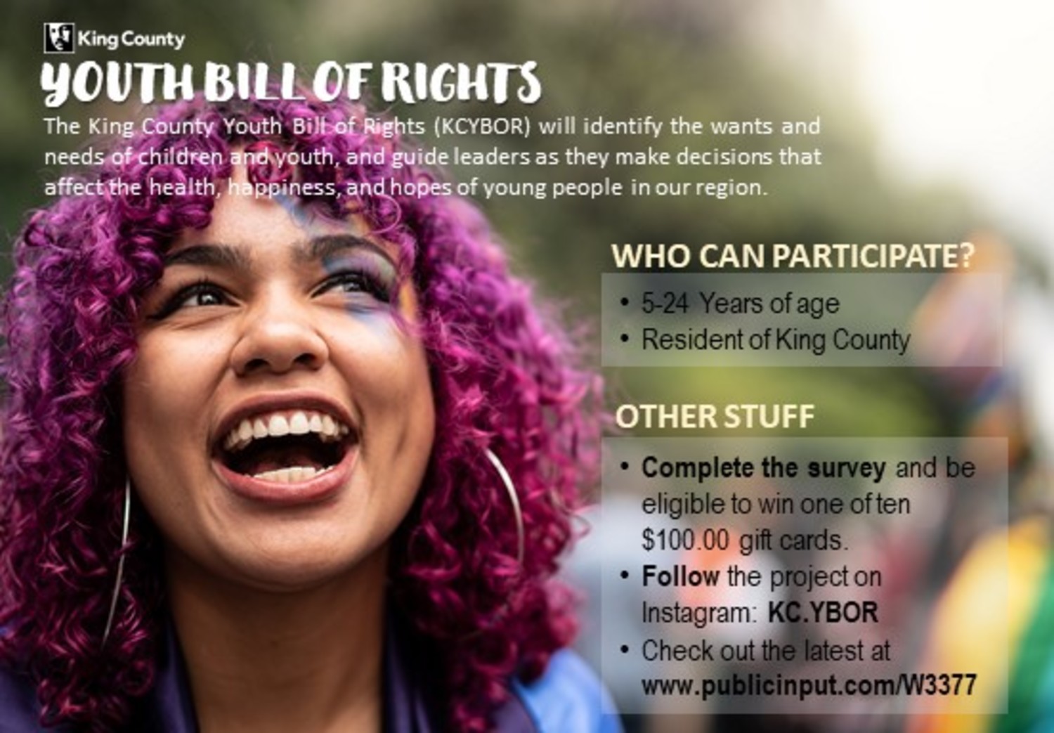 Featured image for King County Youth Bill of Rights Phase II - Ratification