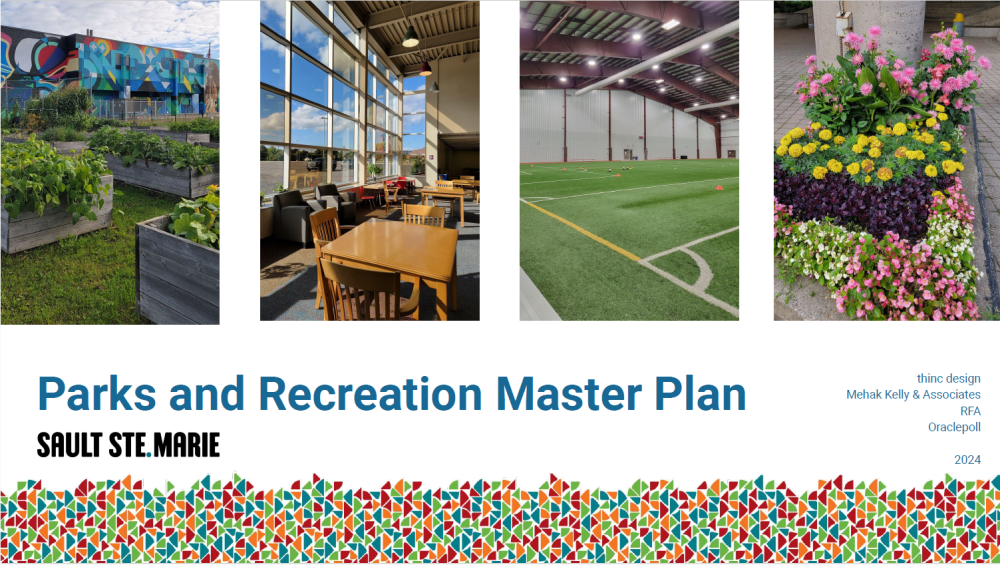 Cover of the Parks and Recreation Master Plan Summary