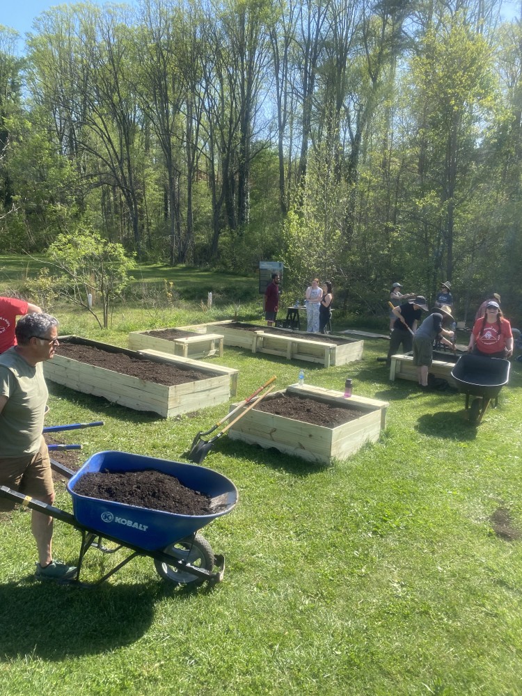 West AVL garden install