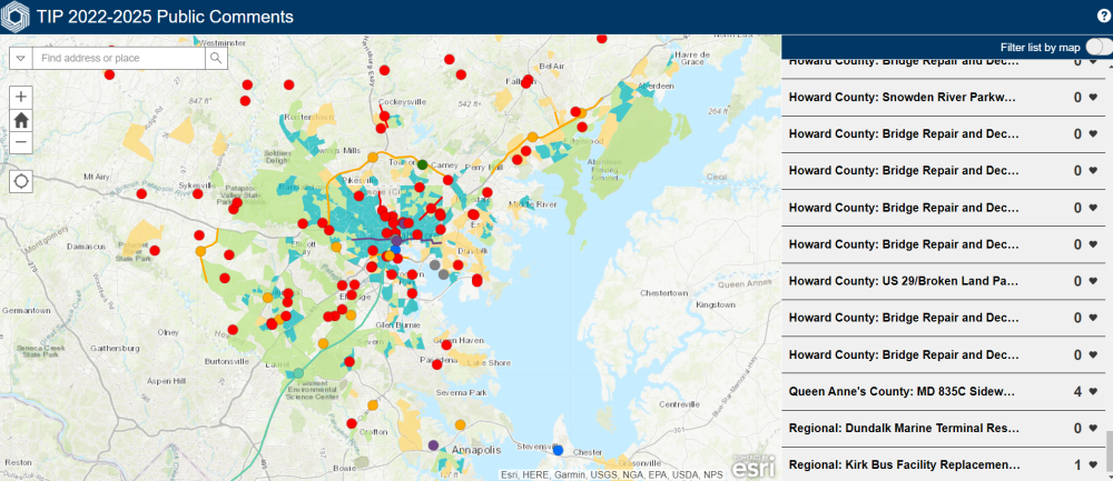 Interactive Map: Transportation Improvement Program