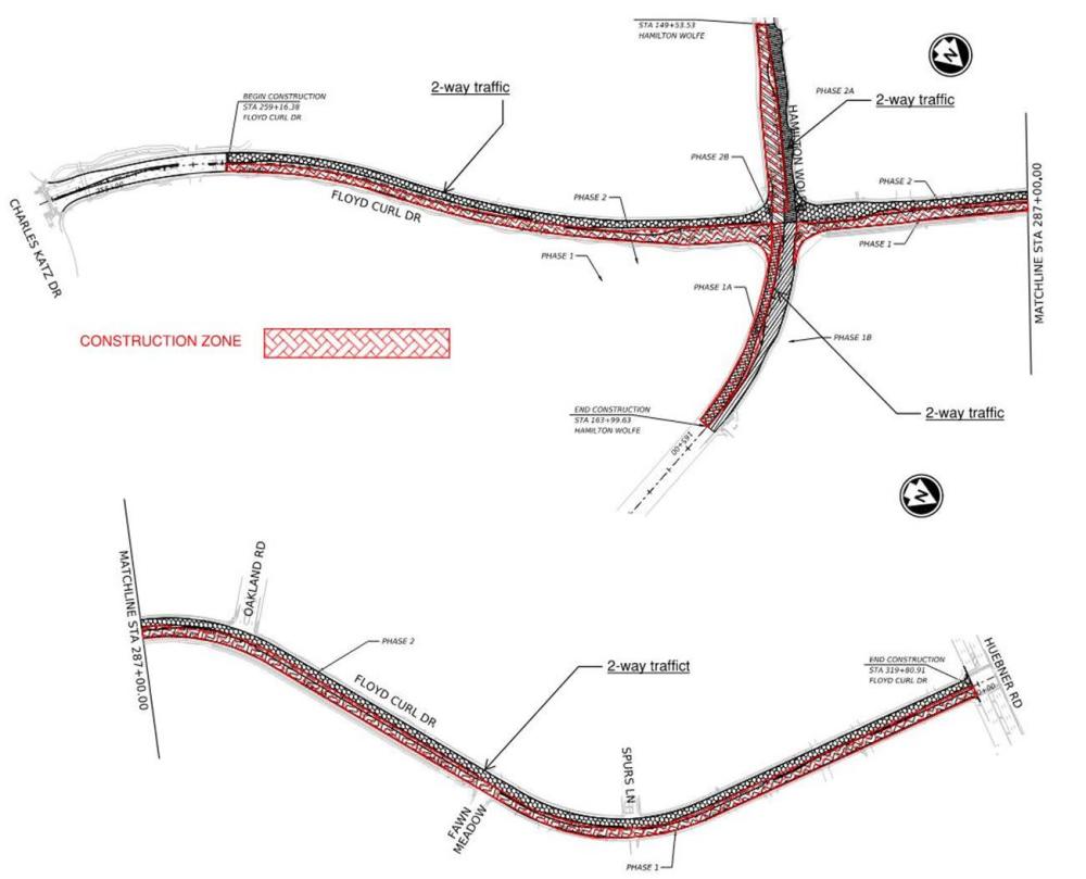 2022-2027 Bond Project: Floyd Curl Drive (Huebner Road to Charles Katz ...