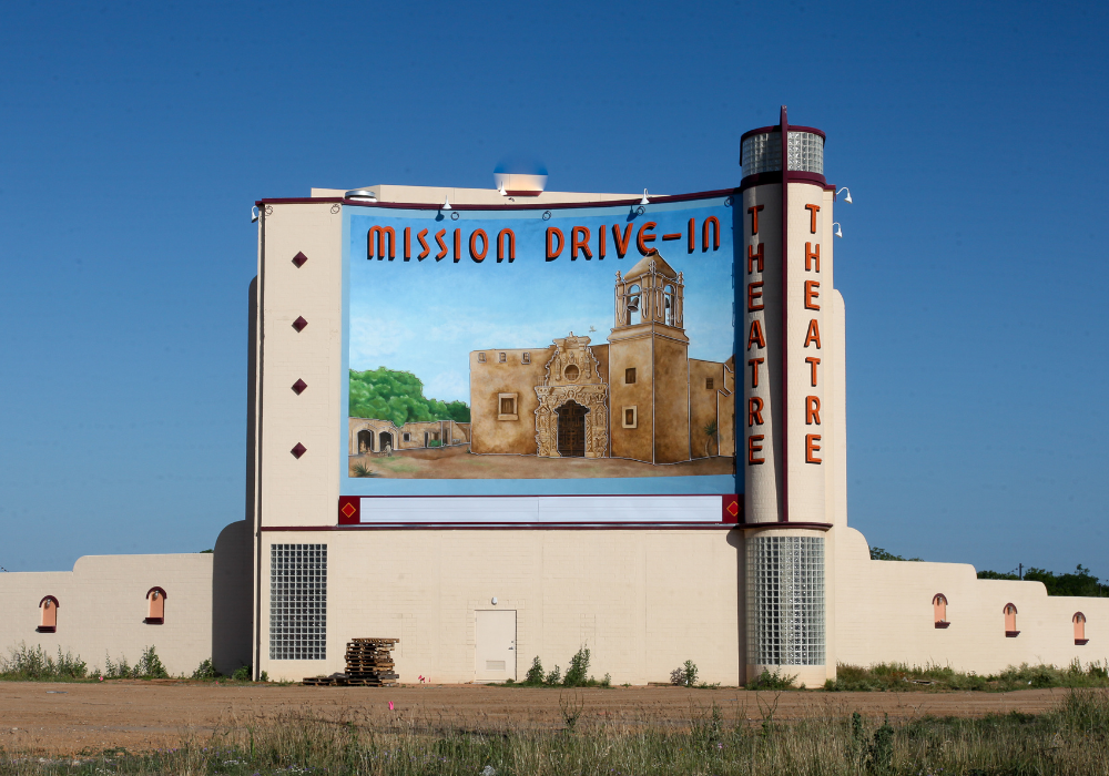 Mission Marquee drive-up theatre 
