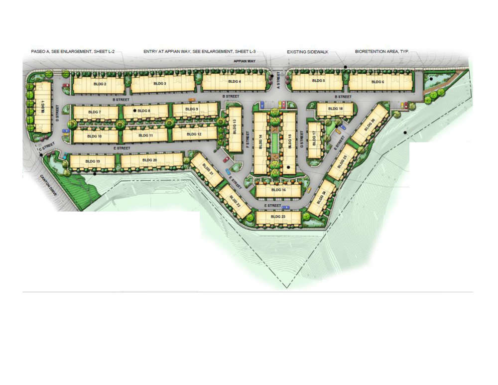 Appian Village Development layout