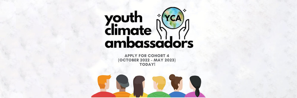 Youth-Climate-Ambassadors-banner-with-diverse-multicolor-people