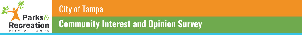Tampa Community Interest and Opinion Survey Banner