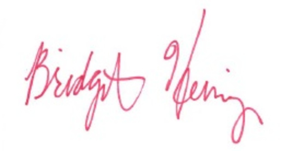 Bridget Herring Signature