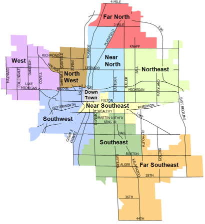 Which areas in Grand Rapids would you consider living in?