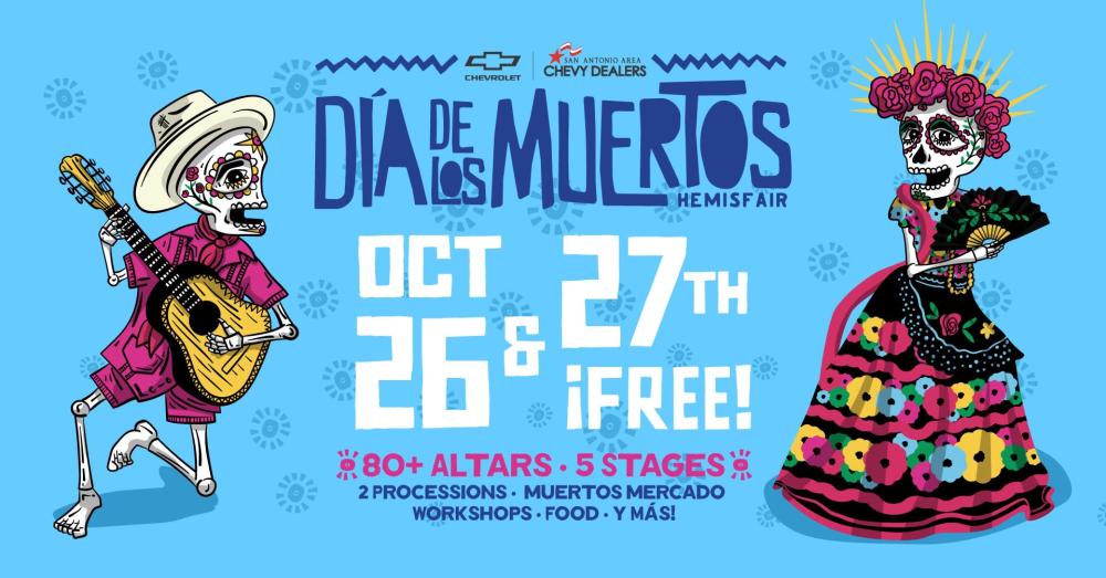 Dia de los Muertos at Hemisfair