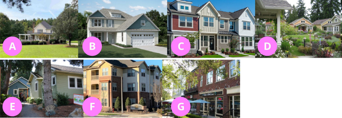 Which types of housing complement each other?