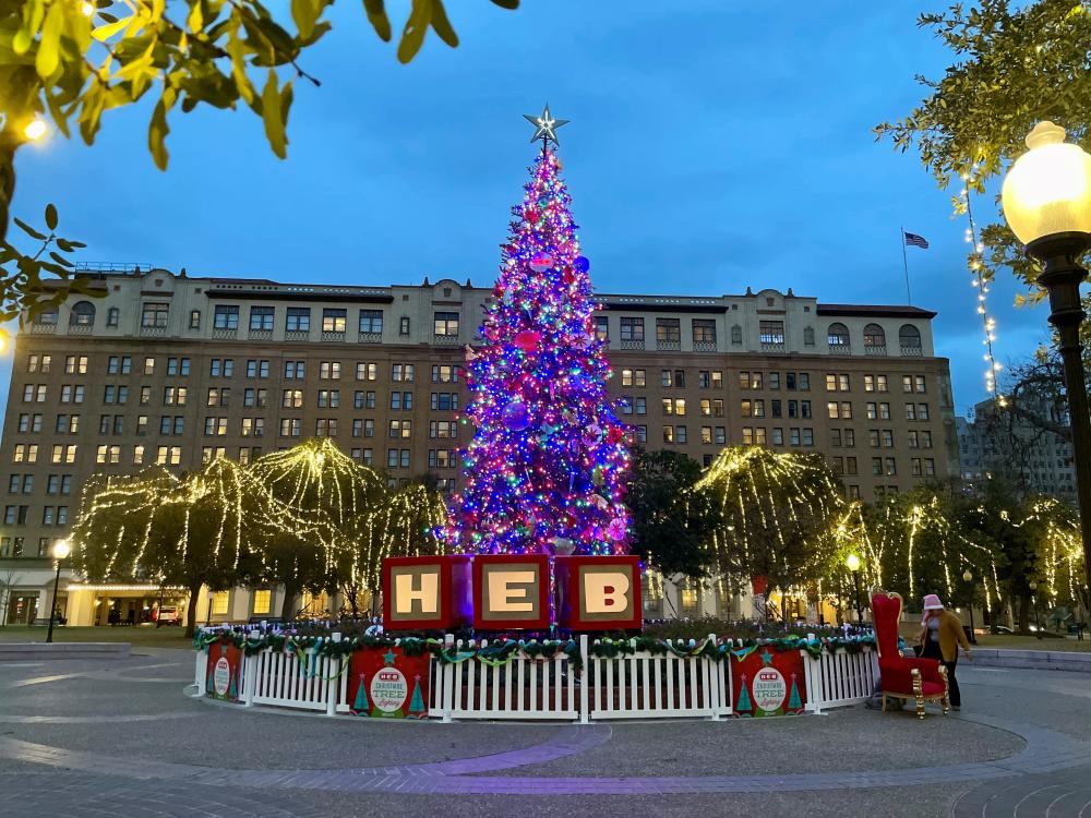 Travis Park Christmas Tree