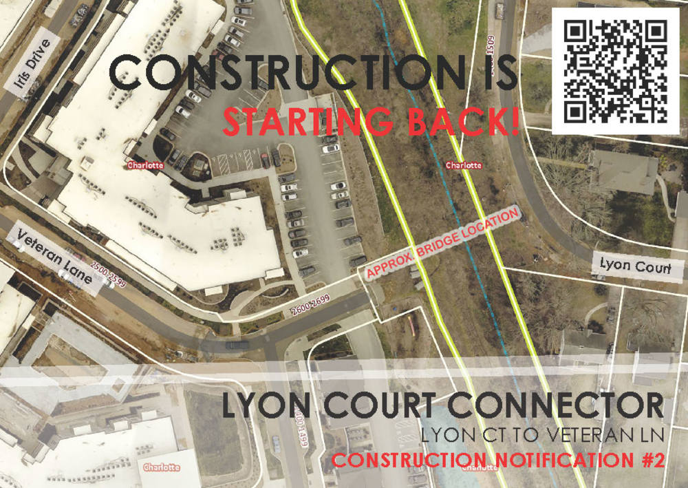 Lyon Court Connector - Construction Notice #2