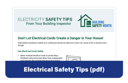 Electrical Safety Tips PDF