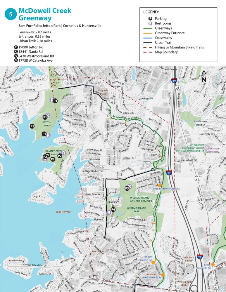 McDowell gwy map