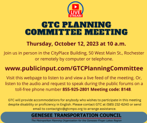 Hybrid October 12, 2023 - Planning Committee Meeting