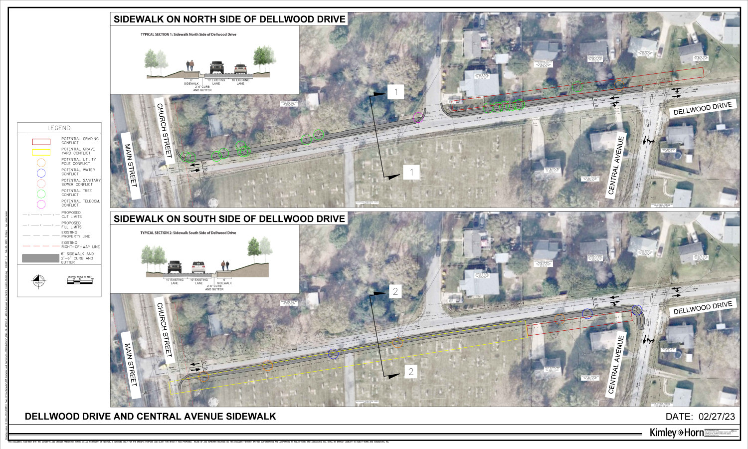 Featured image for Dellwood Drive & Central Avenue Sidewalk Project