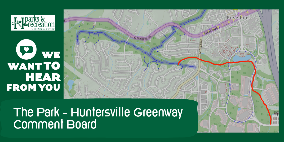 Featured image for The Park - Huntersville Greenway