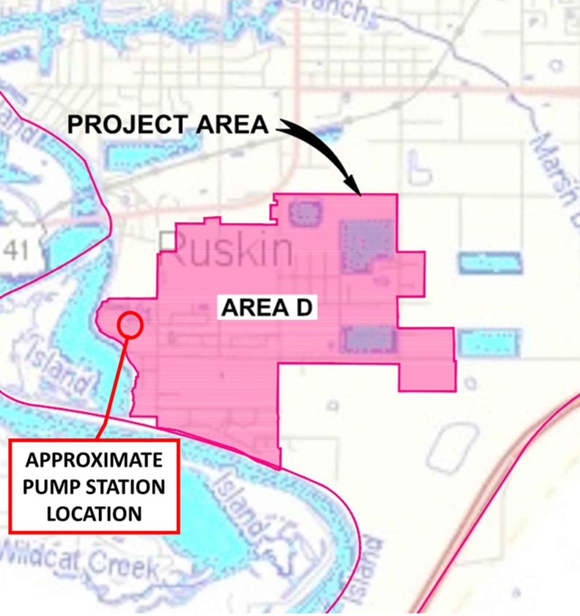 Ruskin Area D Sewer System Vacuum Pump Station Land Acquisition 