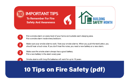 Fire Safety Tips PDF