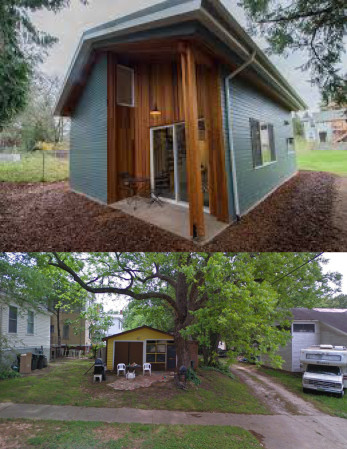 Are backyard cottages also called ADUs or accessory dwelling units appropriate in areas currently characterized by detached single-family houses within walking distance of BRT stations?