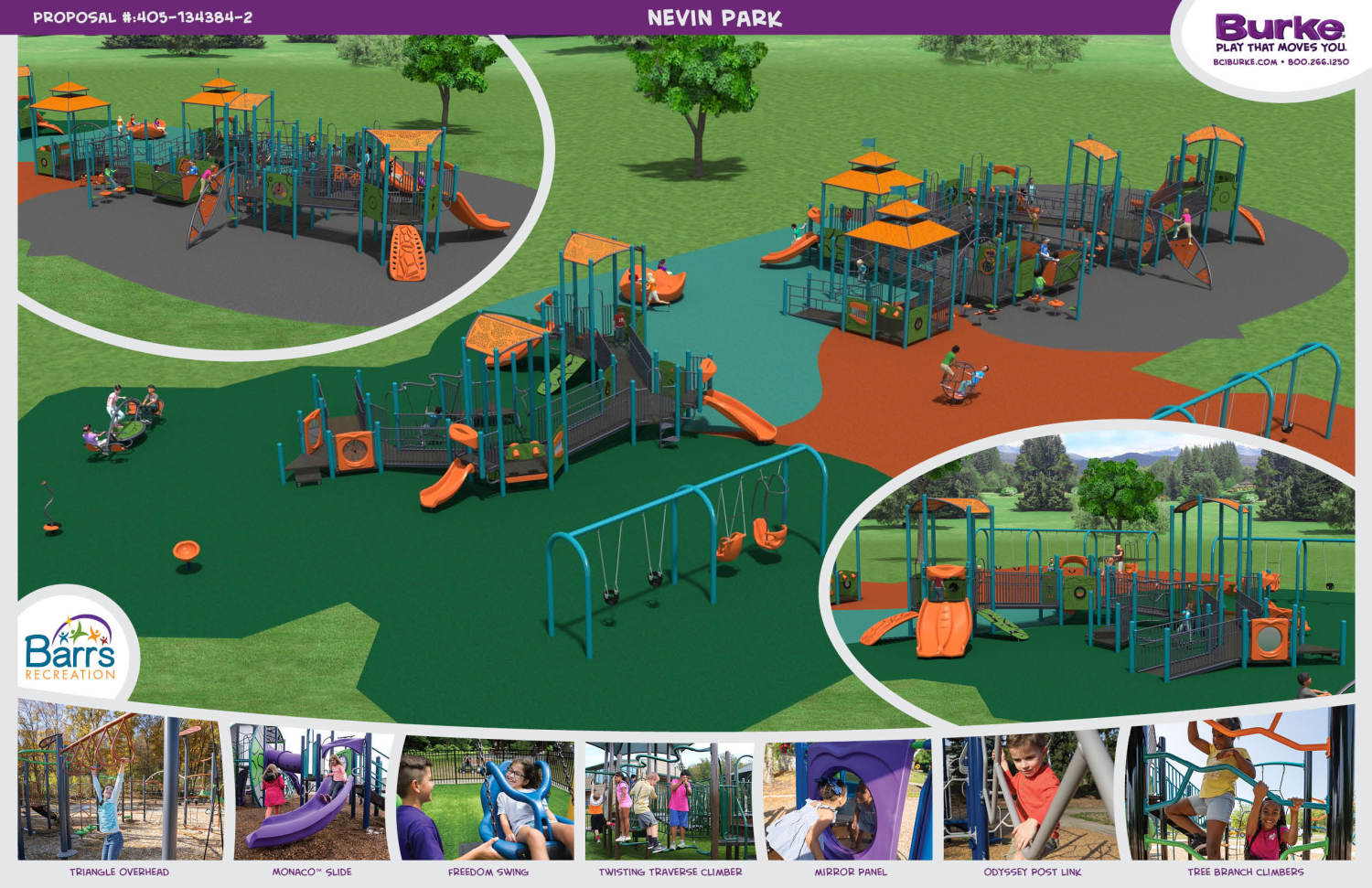 Featured image for Race Playce @ Nevin Community Park Playground Replacement