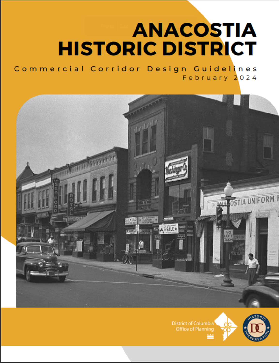 Featured image for Anacostia Historic District Commercial Corridor Design Guidelines