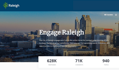 How the City of Raleigh Increased their Reach by Using Agile Community Engagement