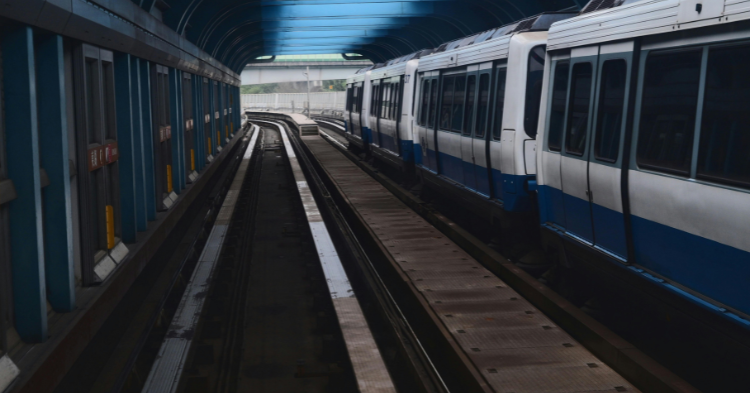 train at station