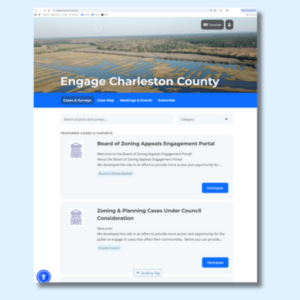 Charleston County rezoning portal