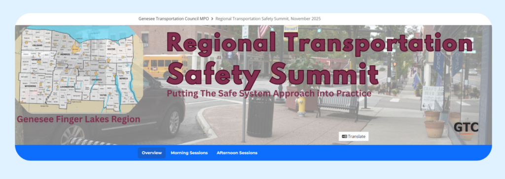 Genesee Transportation Council project page