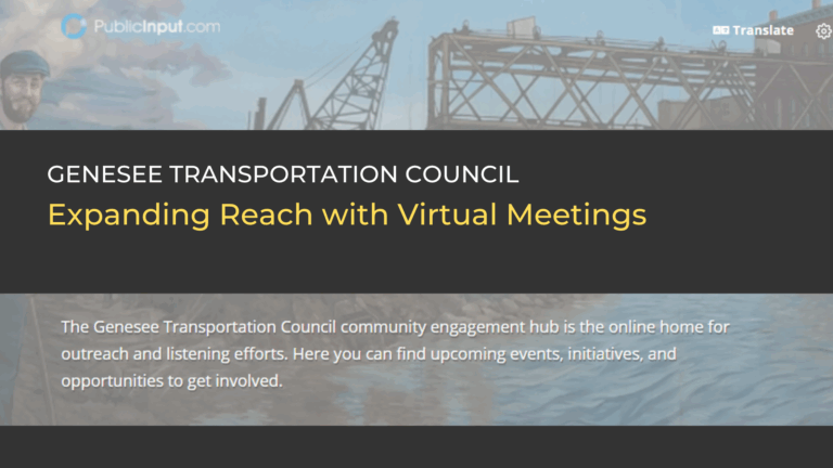 Genesee Transportation Council Mini Case Study