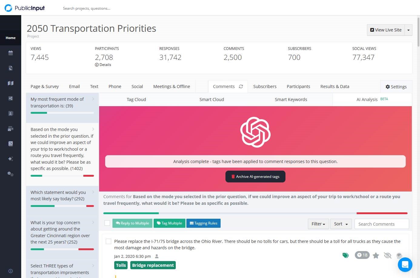Overview of the GPT Comment Analysis Tool: How We’re Streamlining Community Feedback